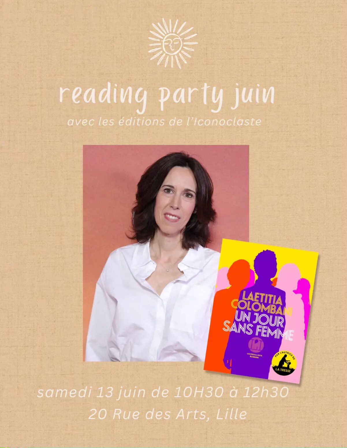 éditions de l'Iconoclaste, reading party